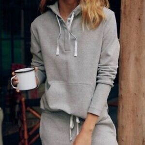 Miranda Heather Striped Hoodie